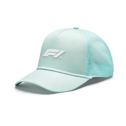 GORRA FORMULA 1 TECH TRUCKER PASTEL - AZUL