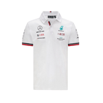 POLO MERCEDES-AMG PETRONAS 2021 BLANCA - HOMBRE